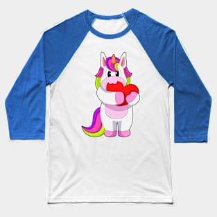 Unicorn Heart Baseball T-Shirt